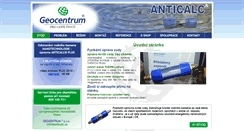 Desktop Screenshot of anticalc.cz